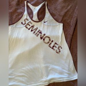 Nike dri fit FSU tank top size XL